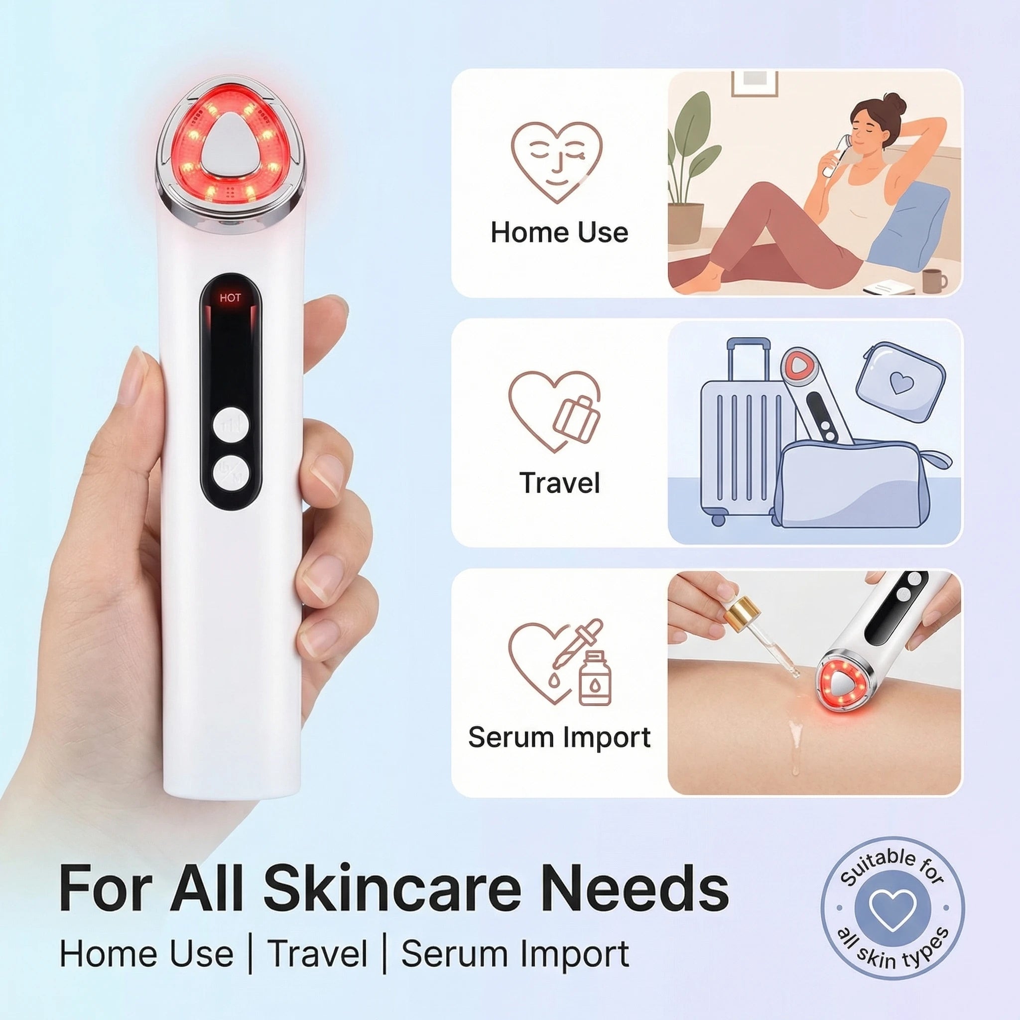 Small Handheld Facial Care