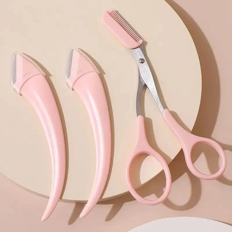 Curved Eyebrow Razor