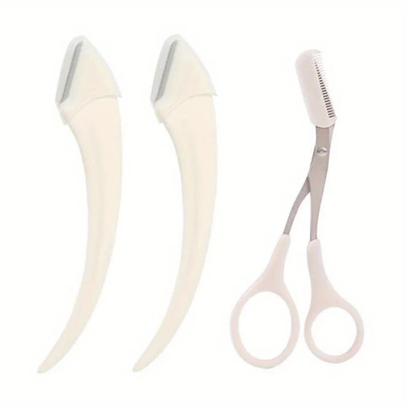 Curved Eyebrow Razor