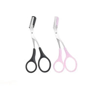 Eyebrow Trimmer Scissor with Combs