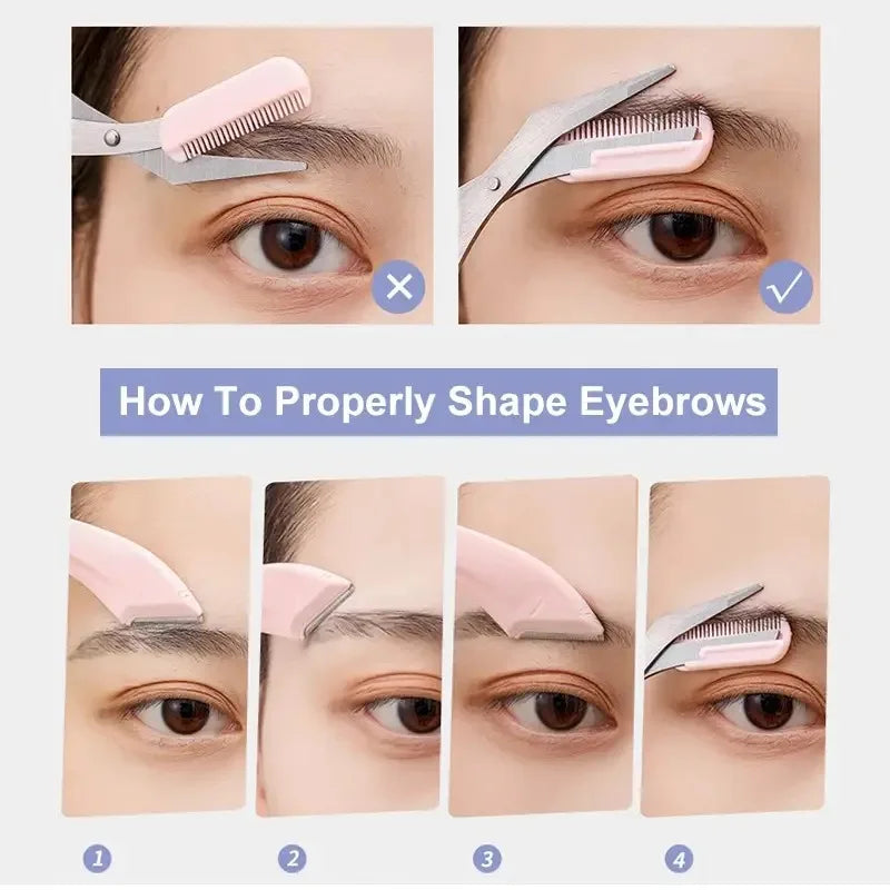 Curved Eyebrow Razor
