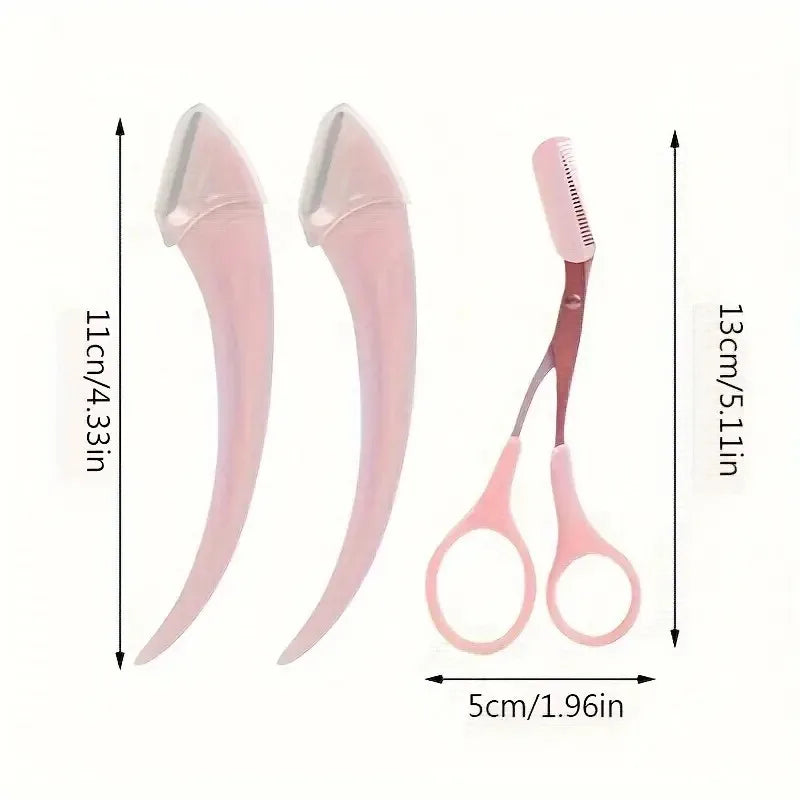 Curved Eyebrow Razor
