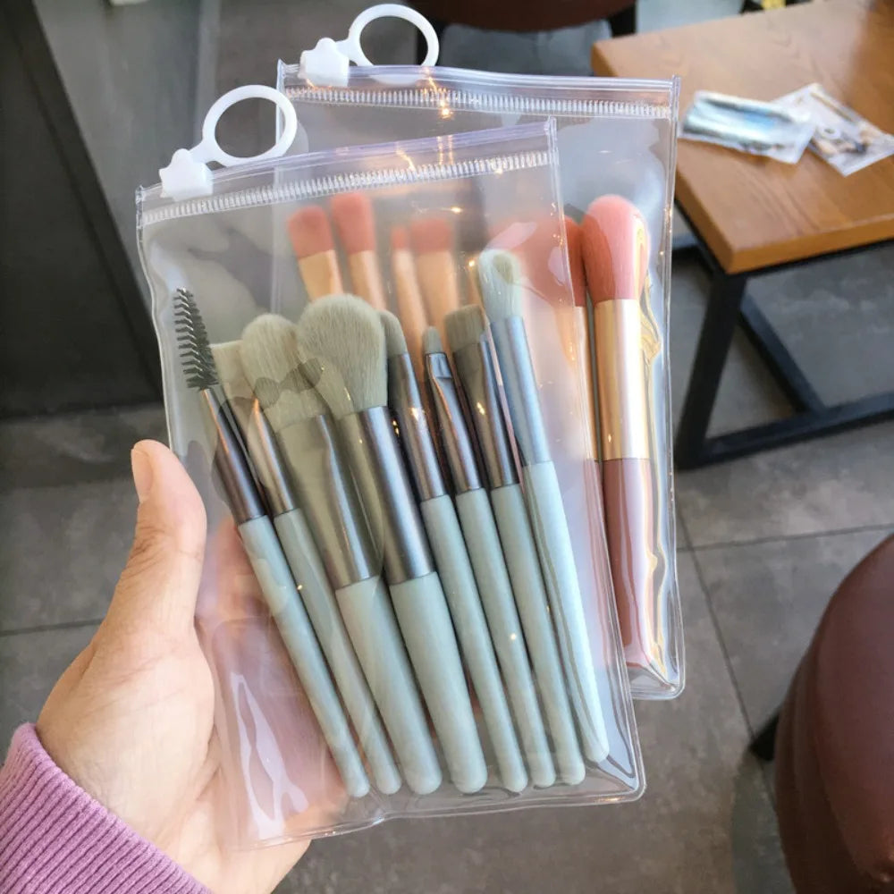 Makeup Brush Complete Set of Small 8 Beauty Tools