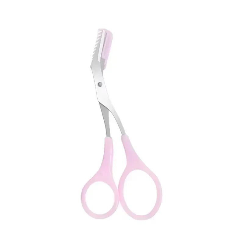 Eyebrow Trimmer Scissor with Combs