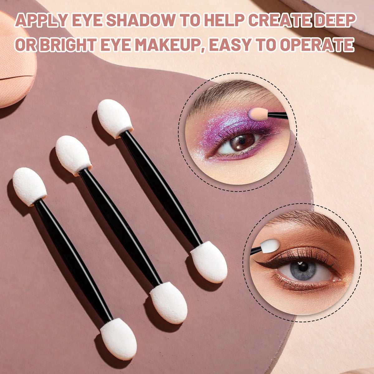 Makeup Brushes with Case For Travel Cosmetic Tools